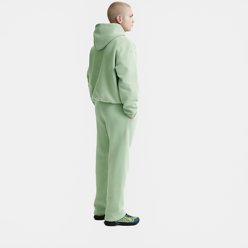 Box fit tracksuit - Mint Green
