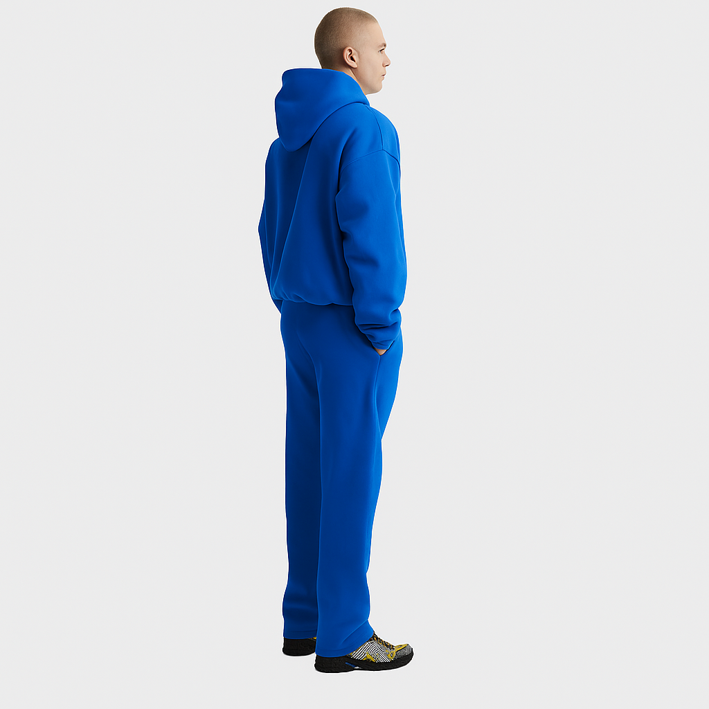 Box fit tracksuit - Blue