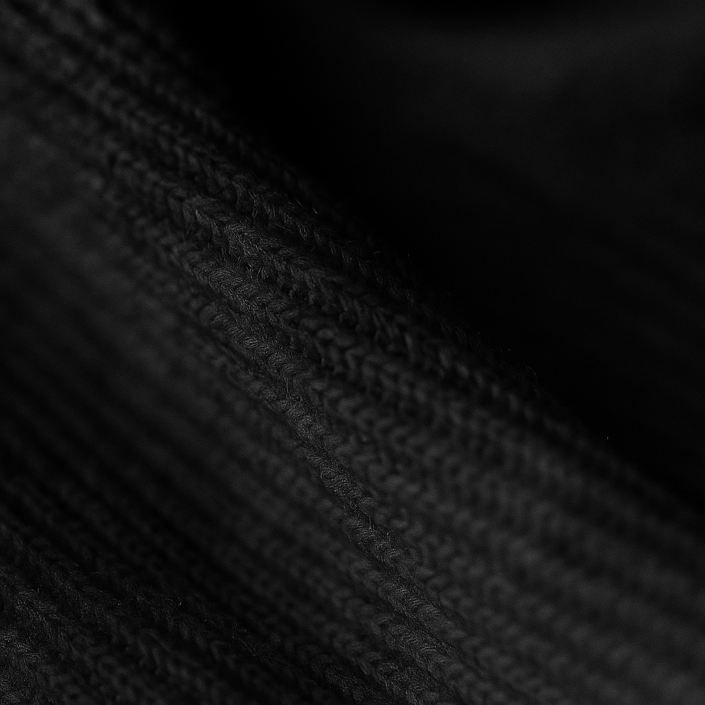 Polo Jumper - Black