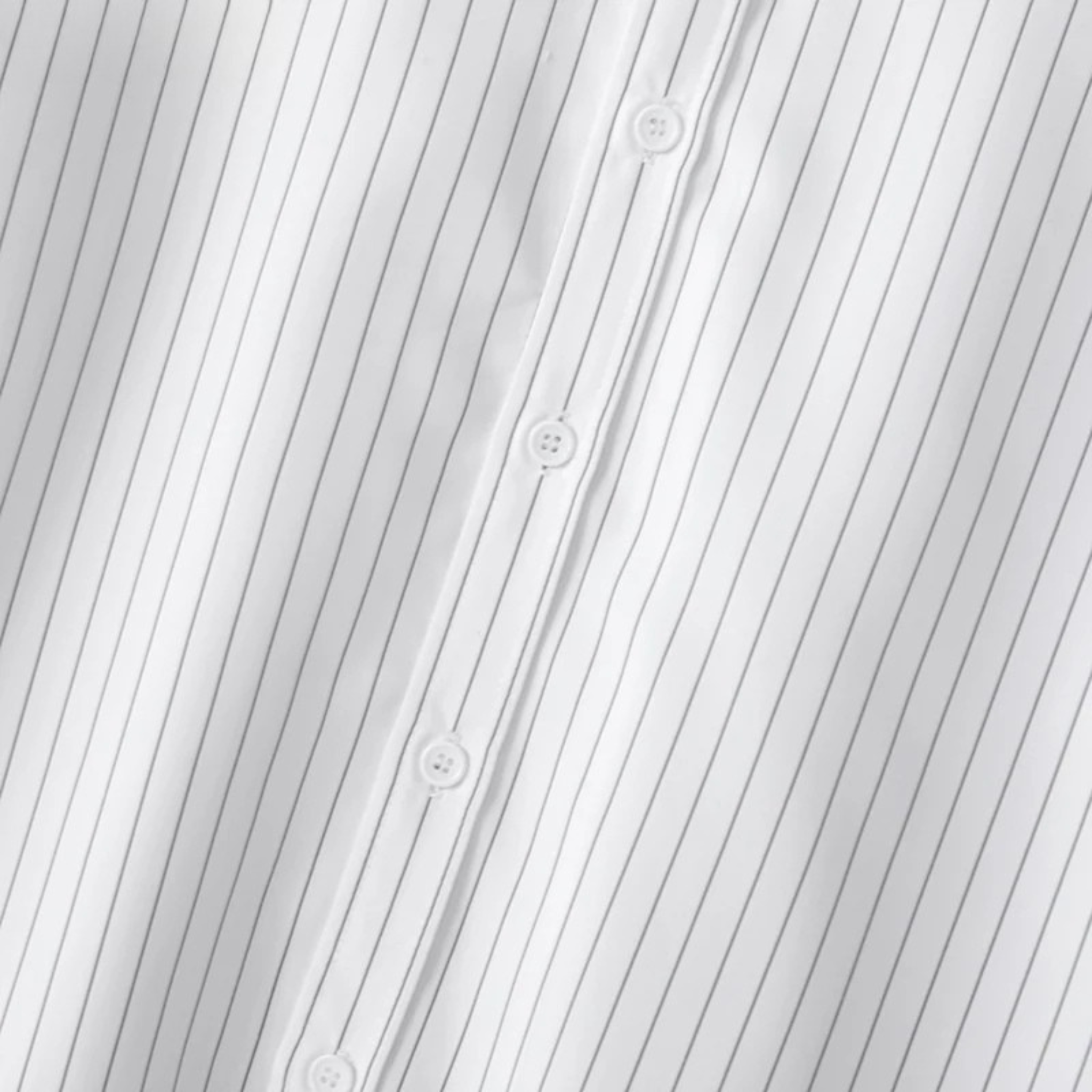 Box Fit Striped Shirt - White/Grey