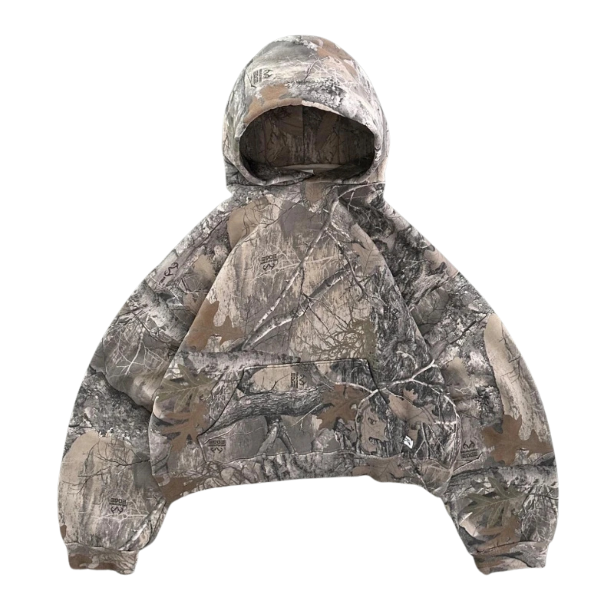 Camo Oversized Pullover Hoodie