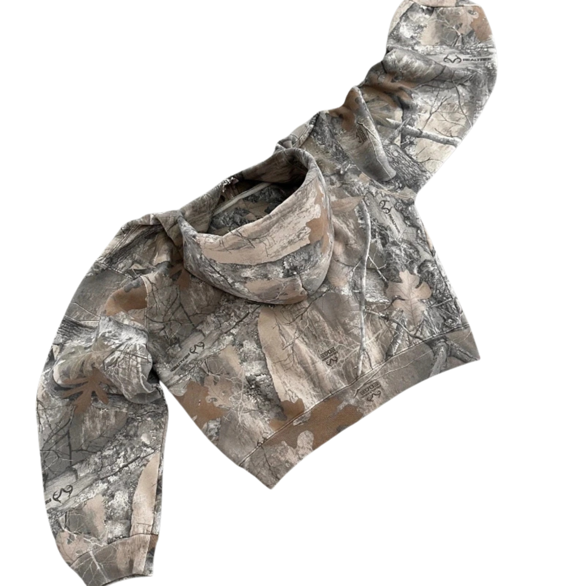 Camo Oversized Pullover Hoodie