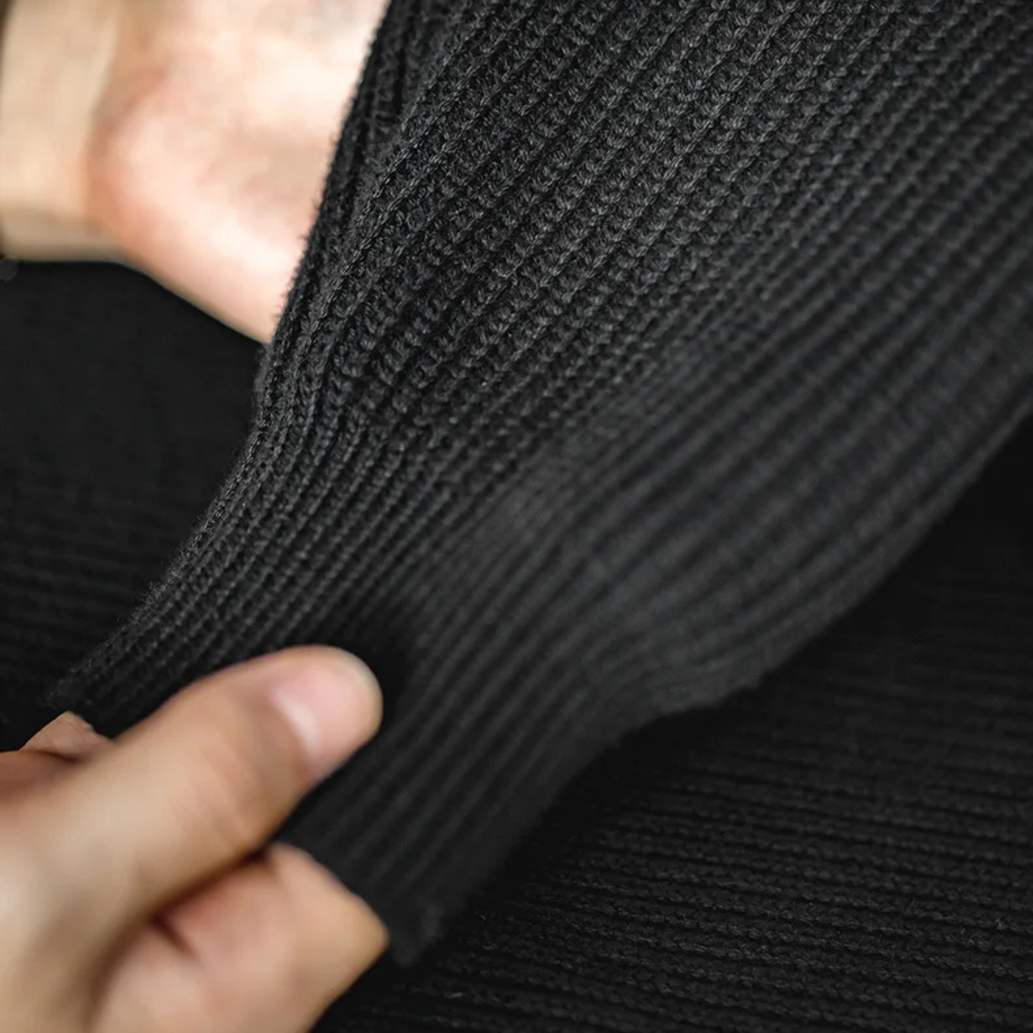 Knit Polo Sweater