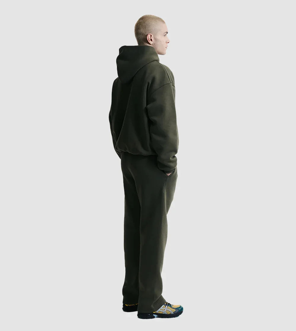 Box fit tracksuit - Army Green