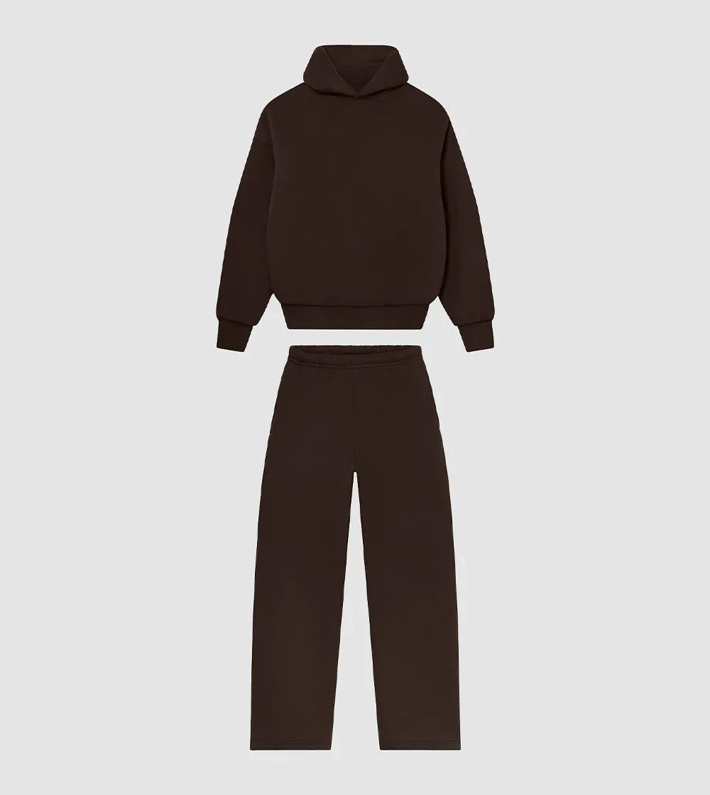 Box fit tracksuit - Army Green