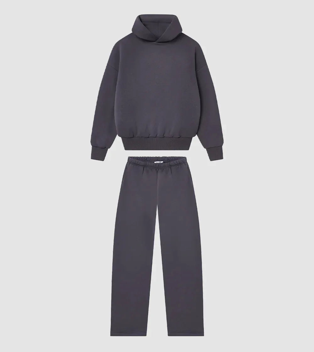 Box fit tracksuit - Army Green